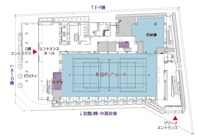 平面図（1F）